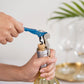 Truetap Double Hinged Corkscrew in Metallic Blue