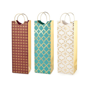 Cakewalk Assorted Luxe Pattern Gift Bag