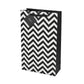 Assorted 2 Bottle Chevron Gift Bag