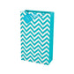 Assorted 2 Bottle Chevron Gift Bag