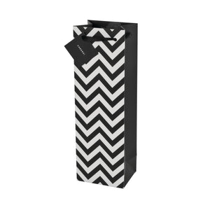 Chevron Wine Bag