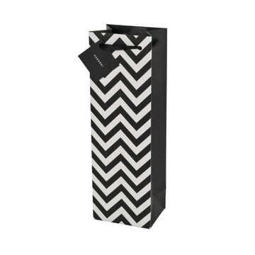 Chevron Wine Bag