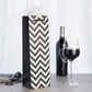 Chevron Wine Bag