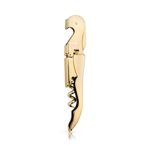 Viski Double Hinged Corkscrew in Gold