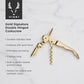 Viski Double Hinged Corkscrew in Gold
