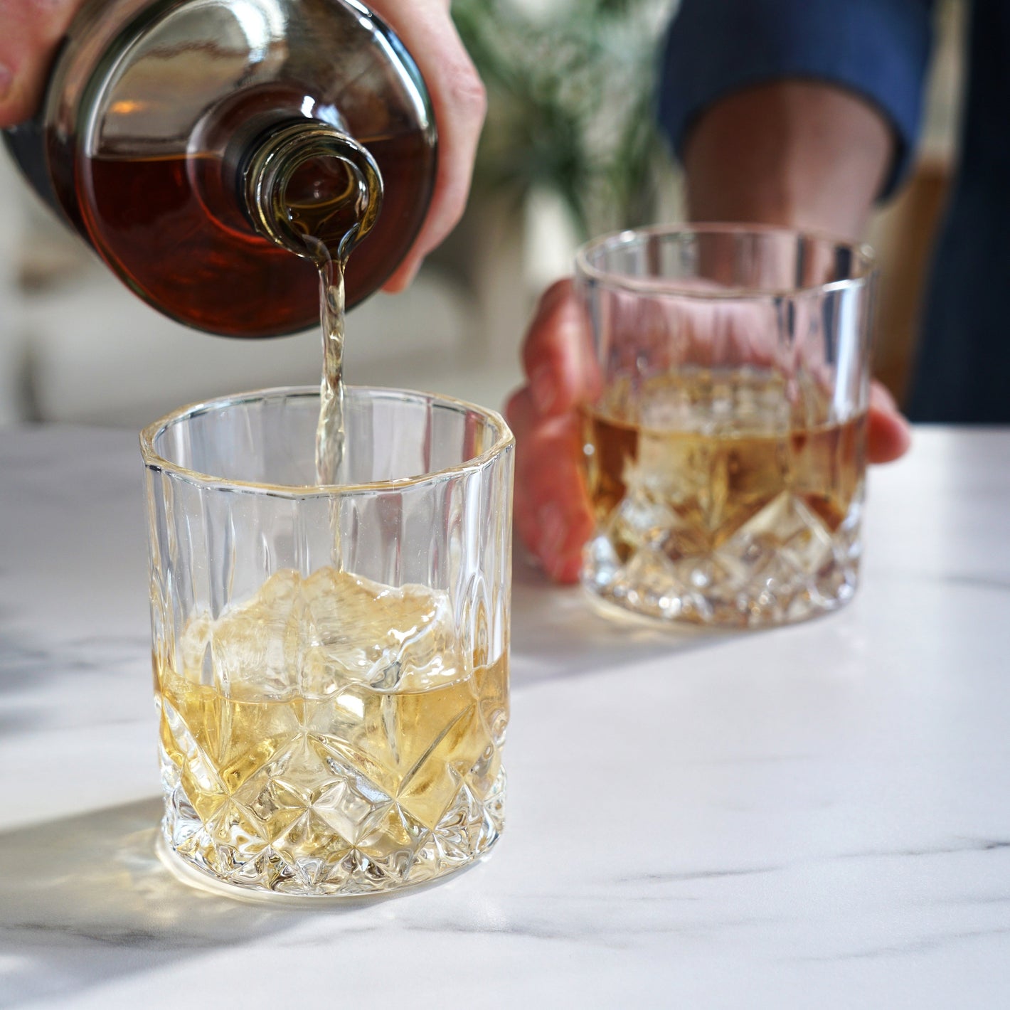 Viski Admiral Rocks Glasses 2pk