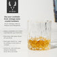 Viski Admiral Rocks Glasses 2pk