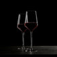 Viski Reserve Raye Crystal Angled Bordeaux Glasses 2Pk