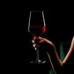 Viski Reserve Raye Crystal Angled Bordeaux Glasses 2Pk
