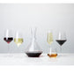 Viski Reserve Raye Crystal Angled Bordeaux Glasses 2Pk