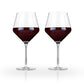Viski Reserve Inez Crystal Bordeaux Glasses 2Pk