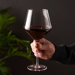 Viski Reserve Inez Crystal Bordeaux Glasses 2Pk
