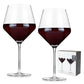 Viski Reserve Inez Crystal Bordeaux Glasses 2Pk