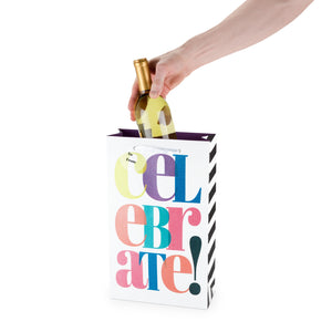 Celebrate 2 Bottle Wine Bag