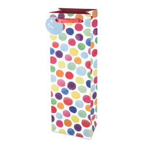 True Watercolo Dot Wine Bag