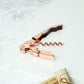 Viski Copper Double Hinge Corkscrew
