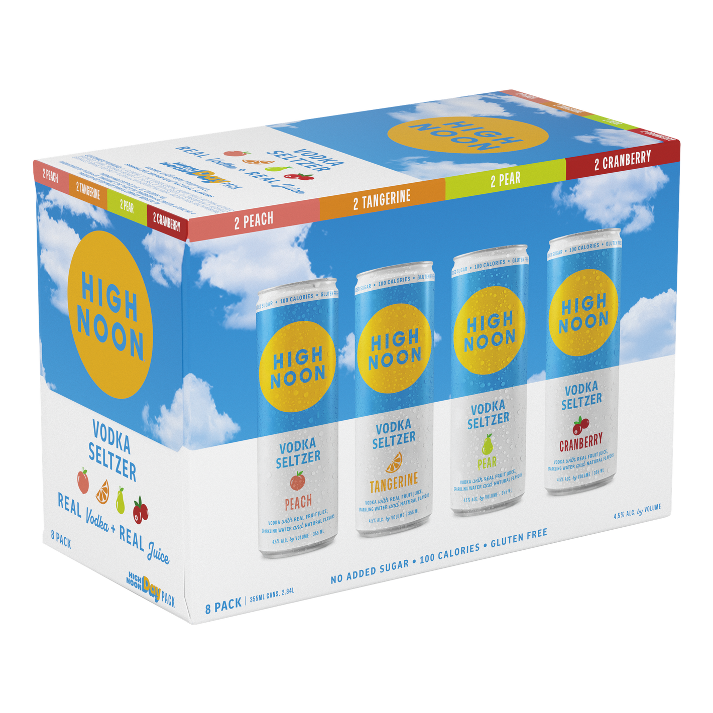 High Noon Hard Seltzer Day Variety 8pk 12oz Can