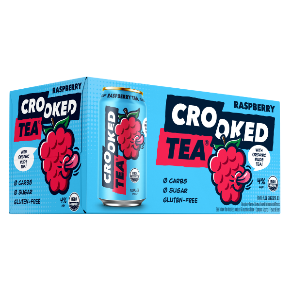 Crooked Raspberry Tea  8pk Cn