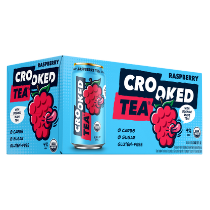 Crooked Raspberry Tea  8pk Cn