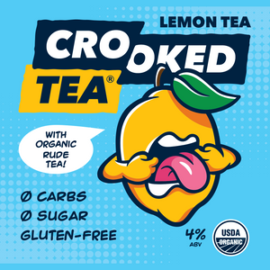 Crooked Lemon Tea  8pk Cn