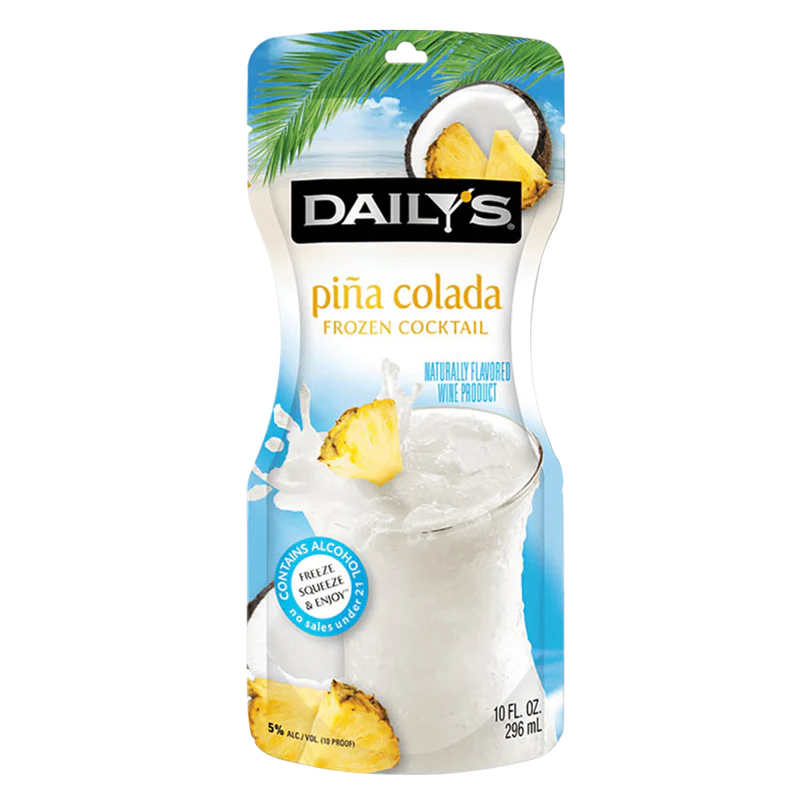 Dailys Pina Colada Pouch 10oz