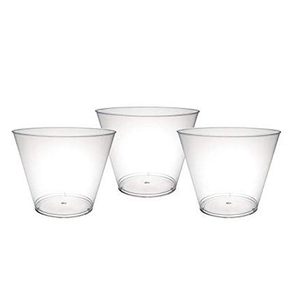 True Party Essentials Hard Plastic Tumblers 9oz