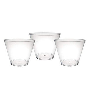 True Party Essentials Hard Plastic Tumblers 9oz