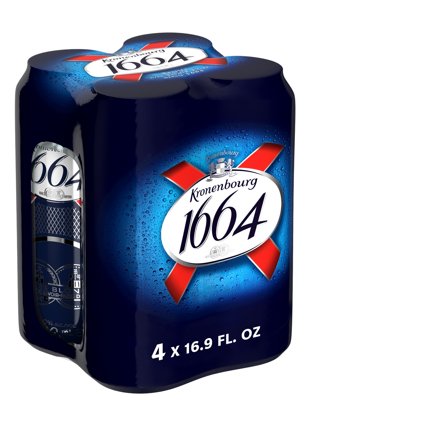 Kronenbourg 1664 Lager  4pk Cn