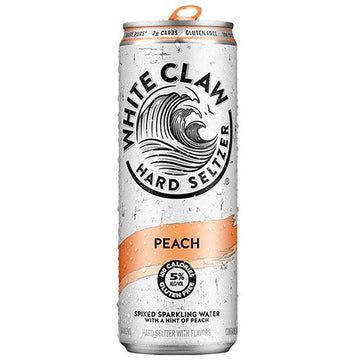 White Claw Peach  6pk Cns