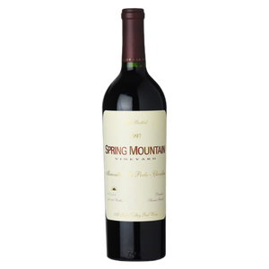 Spring Mountain Reserve Napa Red 1997