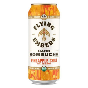 Flying Embers Pineapple Sunset Kombucha  6pk Cn