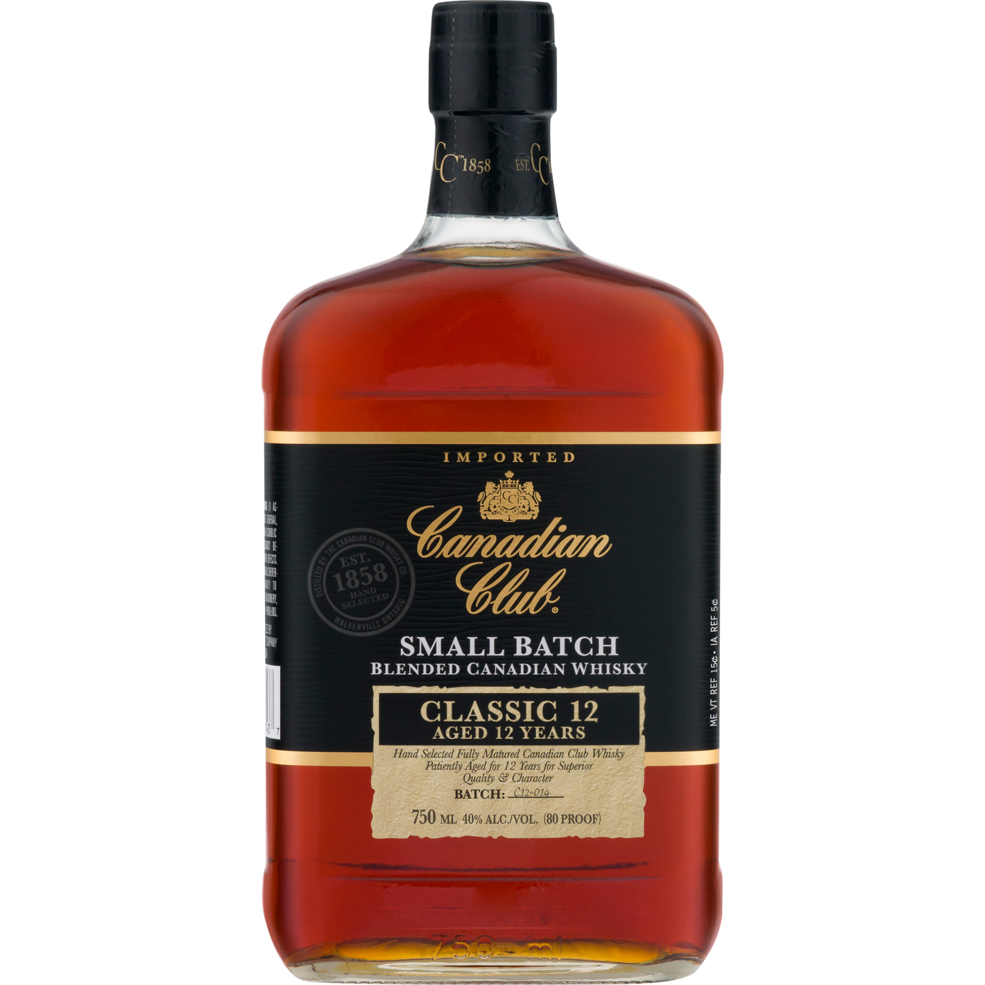 Canadian Club Classic 12yr Whisky