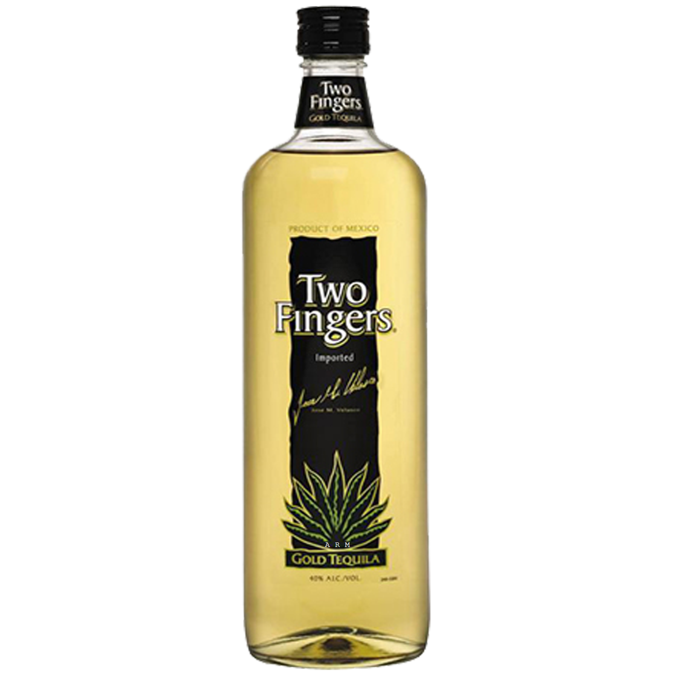 Two Fingers Gold Tequila