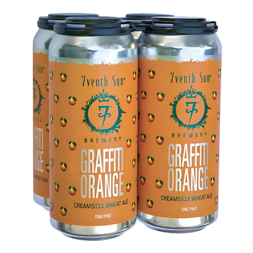 7th Sun Graffiti Orange