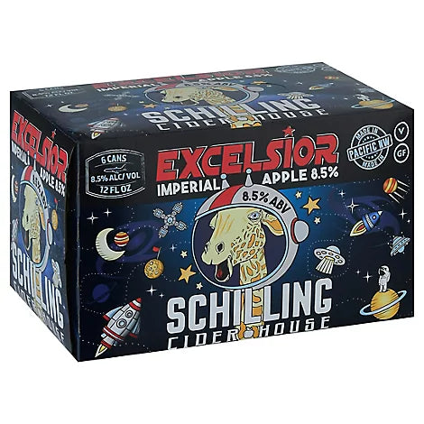 Schilling Excelsior Imperial Apple Cider  6pk Cn