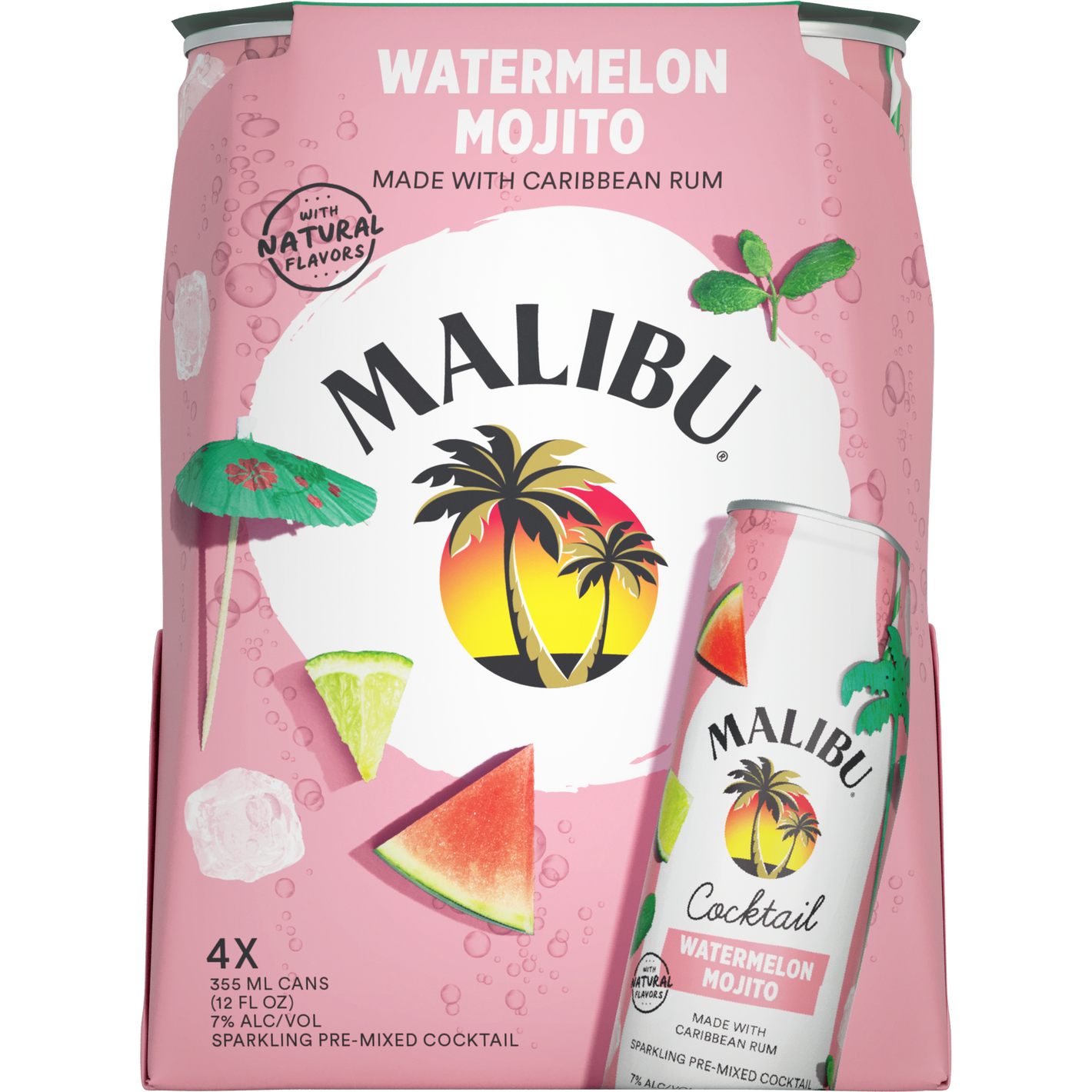 Malibu Watermelon Mojito  Can