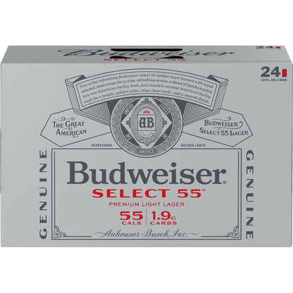 Bud Select 55  24pk Cn