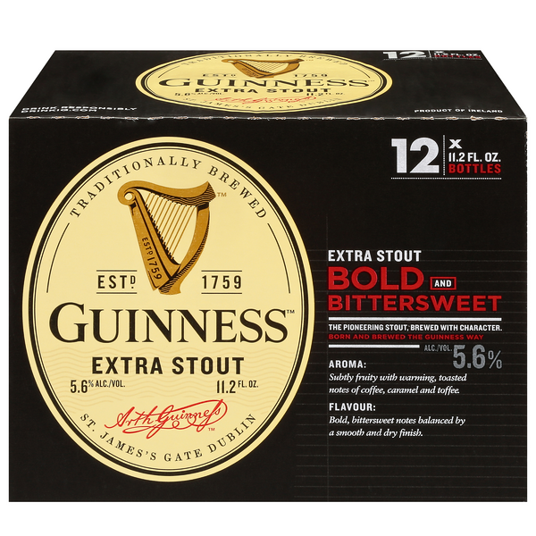 Guinness Extra Stout  12pk Btl
