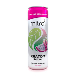 Mitra Kratom Dragon Fruit Seltzer