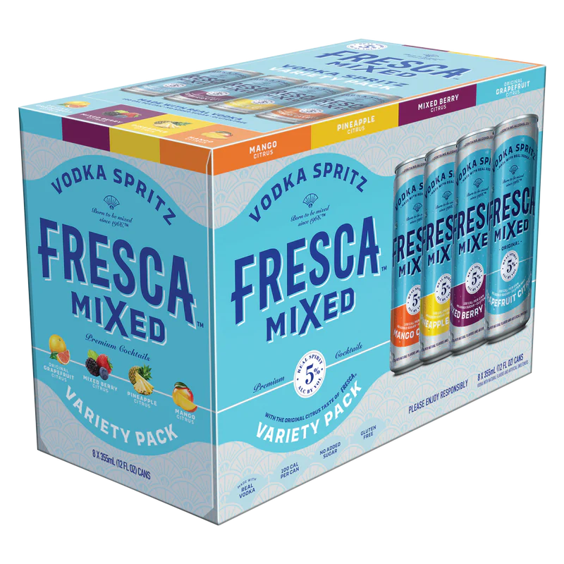 Fresca Mixed Vodka Spritz Variety 8pk  Can