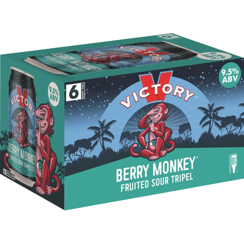 Victory Berry Sour Monkey  6pk Cn