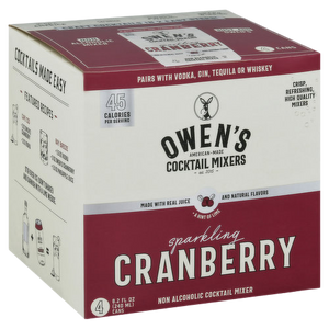 Owens Craft Mixers Sparkling Cranberry  Cn