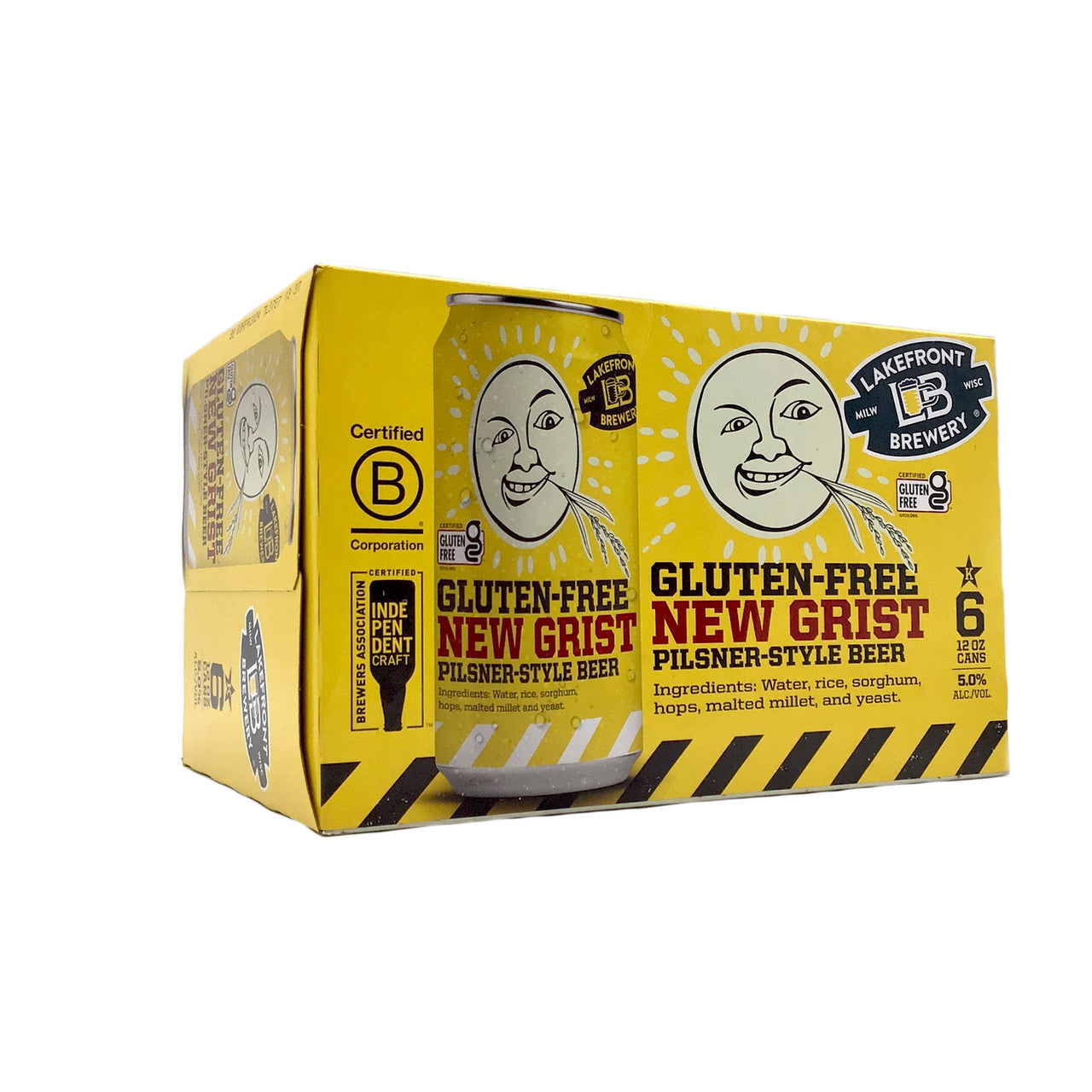 Lakefront New Grist Pilsner  6pk Cn