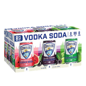 Canteen Classic Vodka Soda Variety  8pk Cn