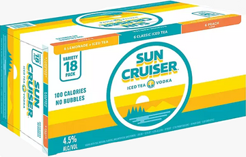 Sun Cruiser Vodka Variety 18pk  Cn