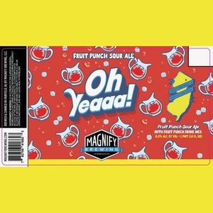 Magnify Oh Yeaa Fruit Punch  4pk Cn