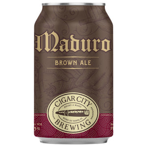 Cigar City Maduro Brown  6pk Cn
