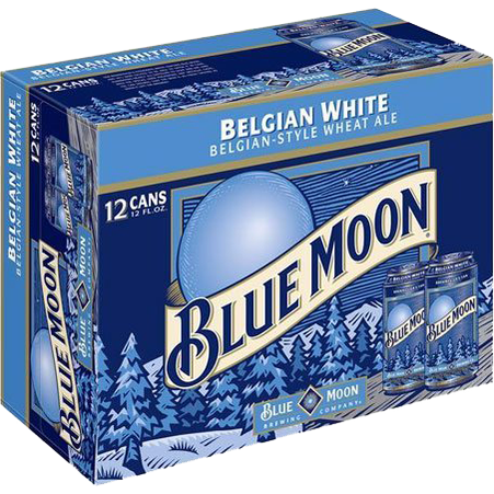 Blue Moon Belgian White  12pk Cn