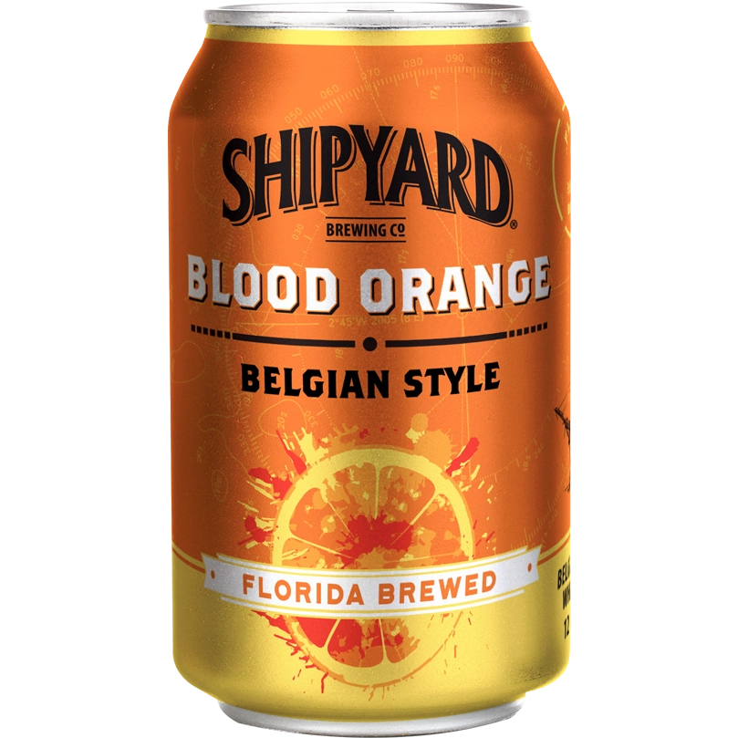 Shipyard Blood Orange Belgian Wit  4pk Cn