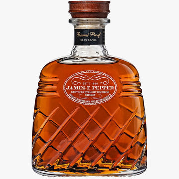 James E Pepper Barrel Proof Straight Bourbon